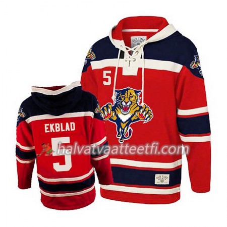 Miesten NHL Florida Panthers Aaron Ekblad 5 Punainen Sawyer Hooded Sweatshirt Miesten NHL Florida Panthers Aaron Ekblad 5 Punainen Sawyer Hooded Sweatshirt